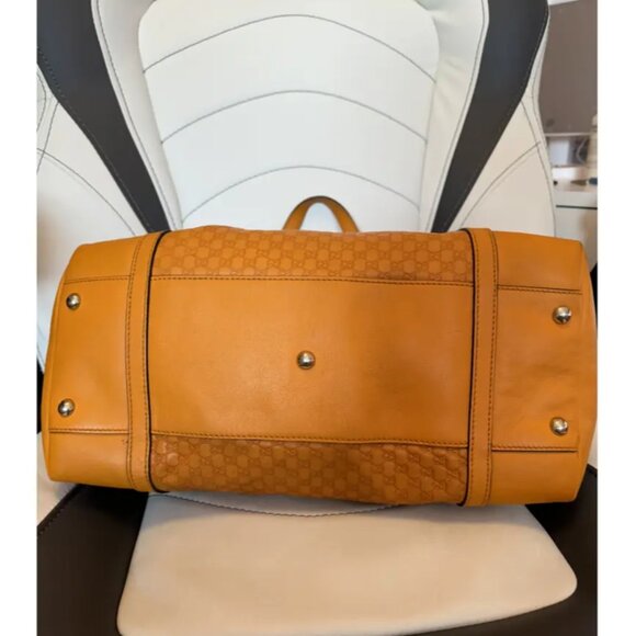 Gucci Microguccissima Dome bag in tangerine leather - EUC - Picture 4 of 9